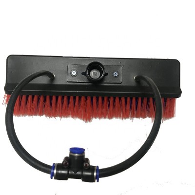 water through Car deck window Wash Brush Soft bristle telescopic flow through