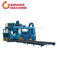 Steel plate shot blasting machine for lpg cylinder cleaning equipment sandblaster sand blasting machine